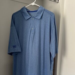 Men's Nike Blue Golf Polo Shirt